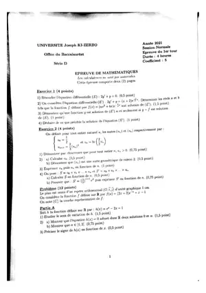 Bac 2021 