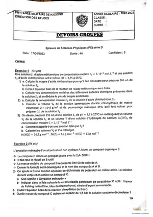 Bac blanc PMK 