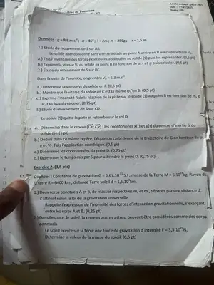 Devoir de pc