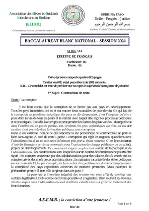 Bac français 