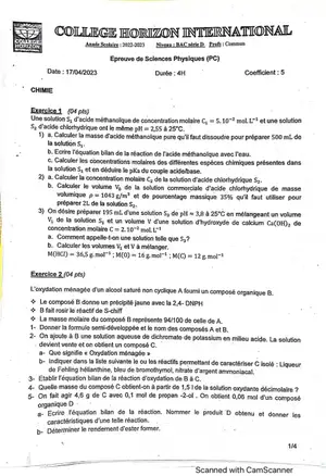Bac blanc horizon