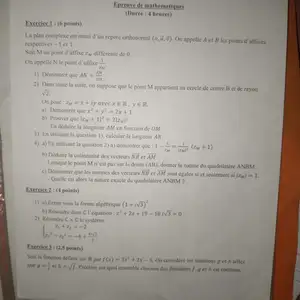Devoir math